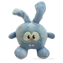 Плюшевая синяя игрушка кролика